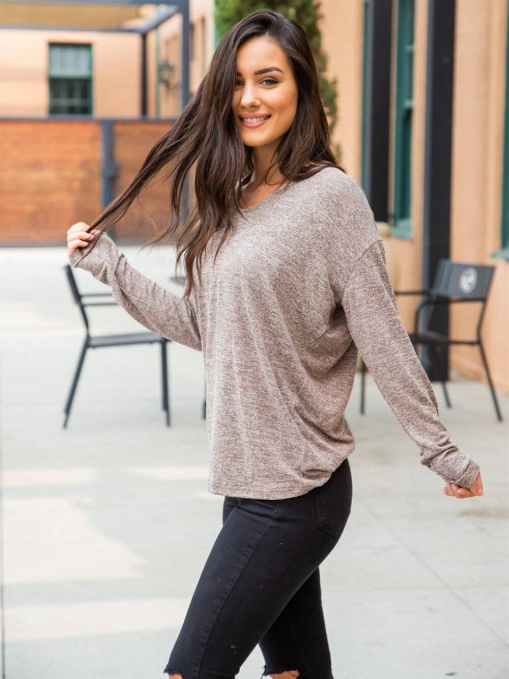 NWT Lightweight Sweater Neutral Everyday Knit Pullover Size Large